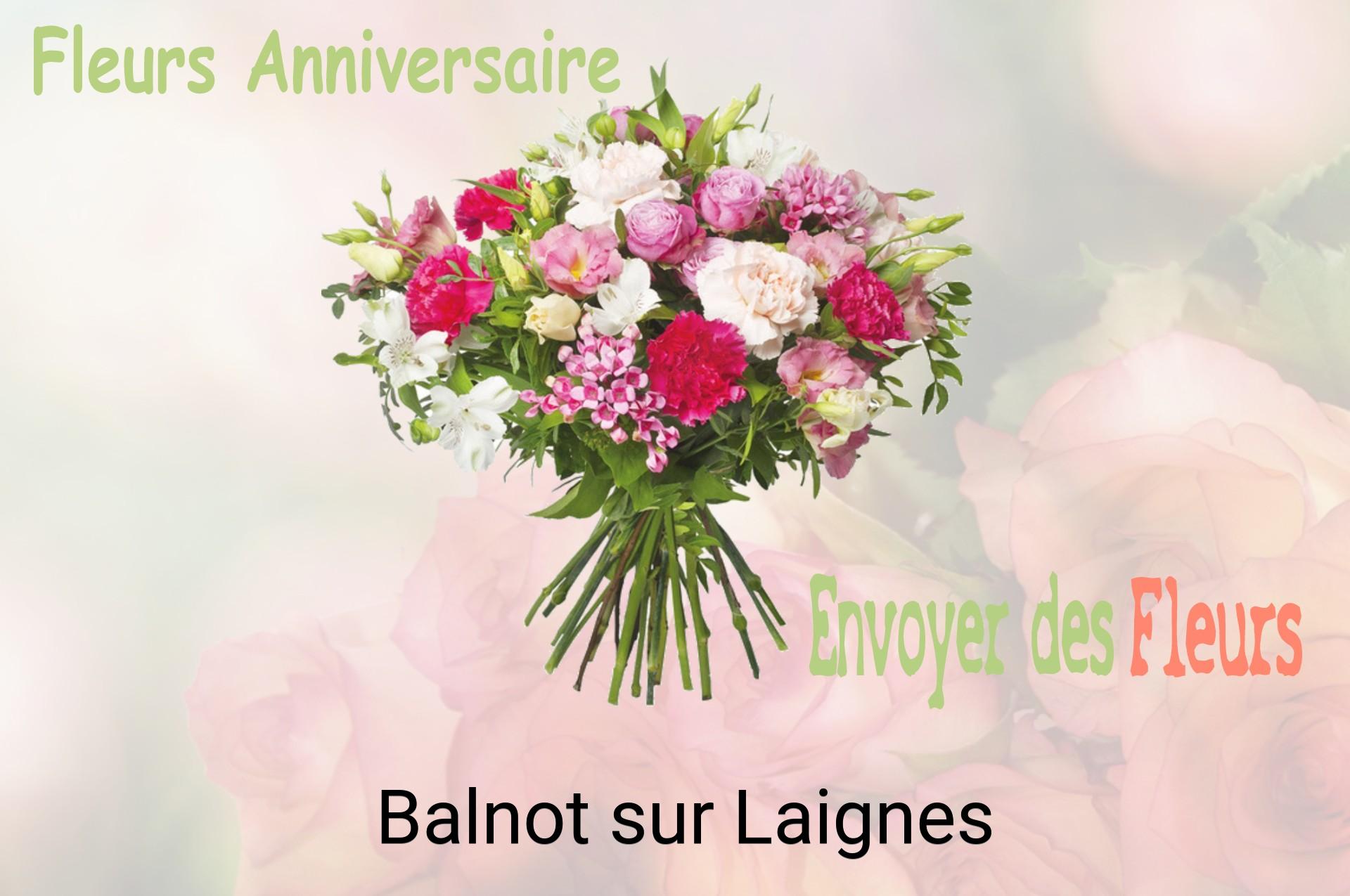 Bouquet de fleurs d’anniversaire livré à Balnot-sur-Laignes